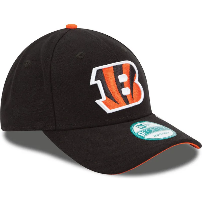 kepsar-curva-svart-justerbart-band-9forty-the-league-fran-cincinnati-bengals-nfl-av-new-era