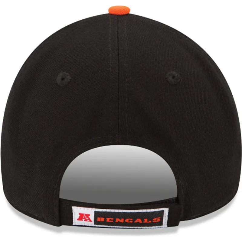 kepsar-curva-svart-justerbart-band-9forty-the-league-fran-cincinnati-bengals-nfl-av-new-era