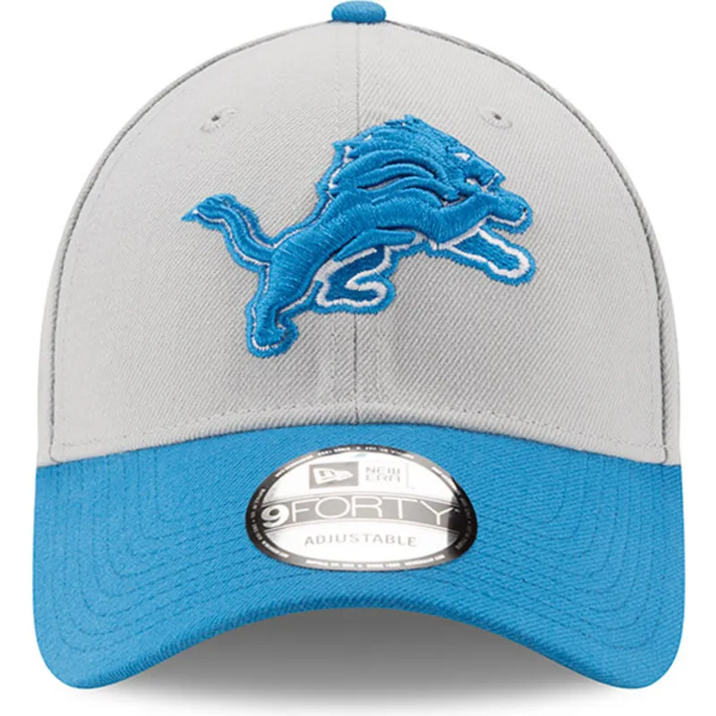 kepsar-curva-gra-justerbart-band-9forty-the-league-fran-detroit-lions-nfl-av-new-era
