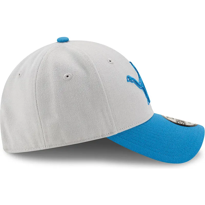 kepsar-curva-gra-justerbart-band-9forty-the-league-fran-detroit-lions-nfl-av-new-era