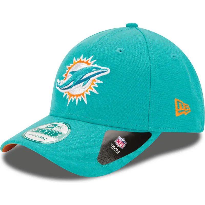 kepsar-curva-bla-justerbart-band-9forty-team-fran-miami-dolphins-nfl-av-new-era