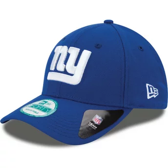 Justerbar blå kurvad 9FORTY The League keps från New York Giants NFL av New Era