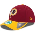 kepsar-curva-rod-justerbart-band-9forty-the-league-fran-washington-commanders-nfl-av-new-era