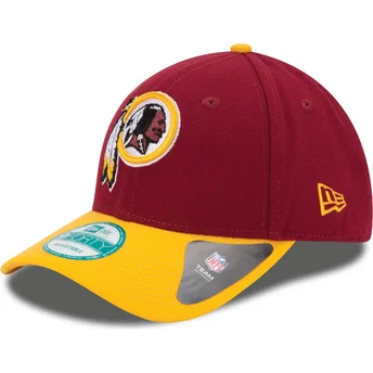 kepsar-curva-rod-justerbart-band-9forty-the-league-fran-washington-commanders-nfl-av-new-era