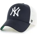 new-york-yankees-mlb-mvp-branson-svart-barntruckerkeps-fran-47-brand