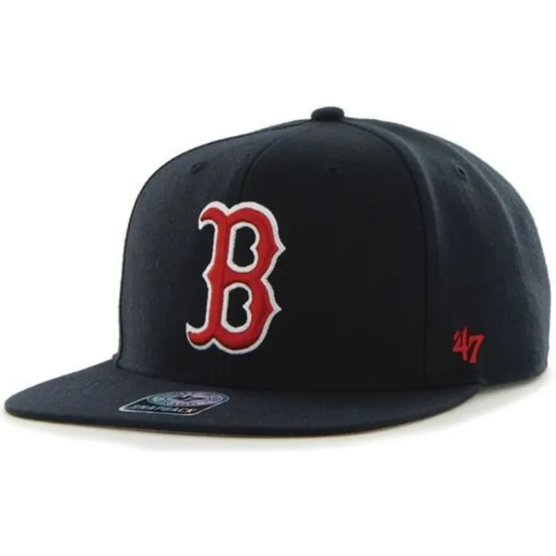 kepsar-plana-marinbla-snapback-fran-boston-red-sox-mlb-av-47-brand
