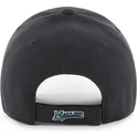svart-justerbar-bojd-keps-med-klassisk-miami-marlins-mlb-mvp-cooperstown-logga-fran-47-brand