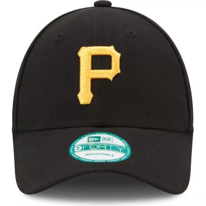new-era-curved-brim-9forty-the-league-pittsburgh-pirates-mlb-black-adjustable-cap