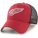 kepsar-curva-rod-snapback-rejilla-fran-detroit-red-wings-nhl-av-47-brand