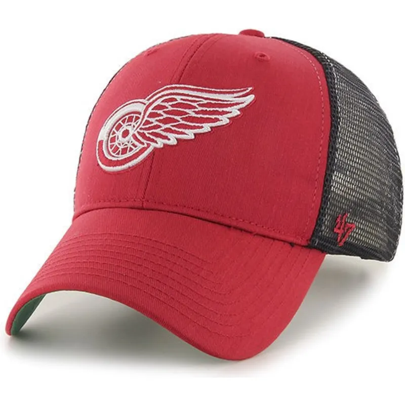 kepsar-curva-rod-snapback-rejilla-fran-detroit-red-wings-nhl-av-47-brand