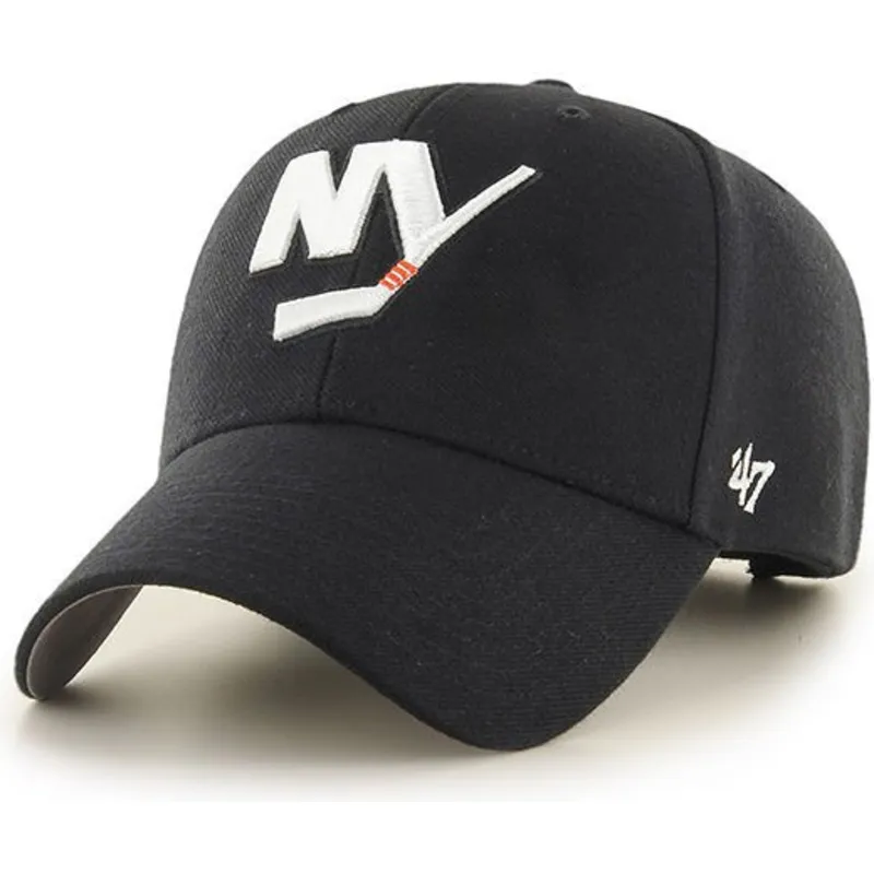 kepsar-curva-svart-justerbart-band-fran-new-york-islanders-nhl-av-47-brand