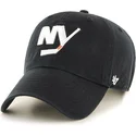 svart-bojd-keps-new-york-islanders-nhl-clean-up-fran-47-brand