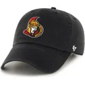 kepsar-curva-svart-justerbart-band-fran-ottawa-senators-nhl-av-47-brand