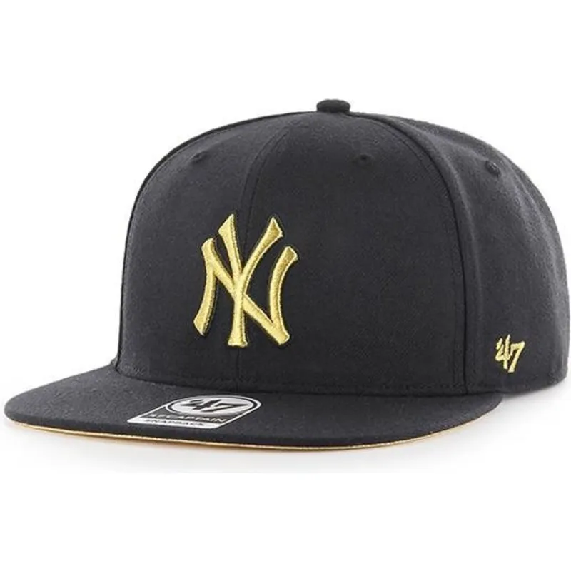 kepsar-plana-svart-snapback-oro-fran-new-york-yankees-mlb-av-47-brand