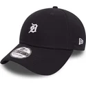 new-era-39thirty-mini-logo-detroit-tigers-mlb-svart-bojd-justerbar-keps