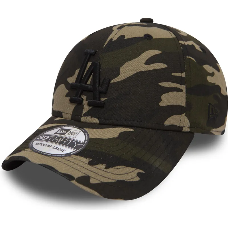 kepsar-curva-kamouflage-justerad-negro-39thirty-essential-fran-los-angeles-dodgers-mlb-av-new-era