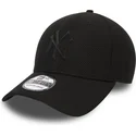 kepsar-curva-svart-justerad-for-barn-39thirty-rubber-prime-fran-new-york-yankees-mlb-av-new-era