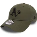 kepsar-curva-gron-justerad-negro-39thirty-league-essential-fran-oakland-athletics-mlb-av-new-era