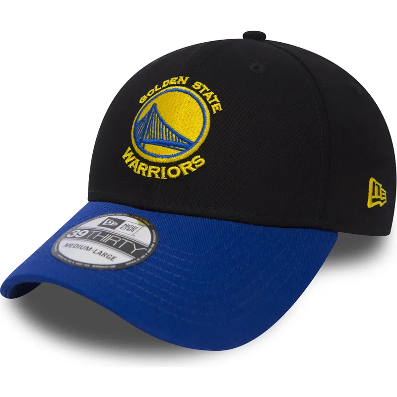 kepsar-curva-svart-justerad-39thirty-black-base-fran-golden-state-warriors-nba-av-new-era