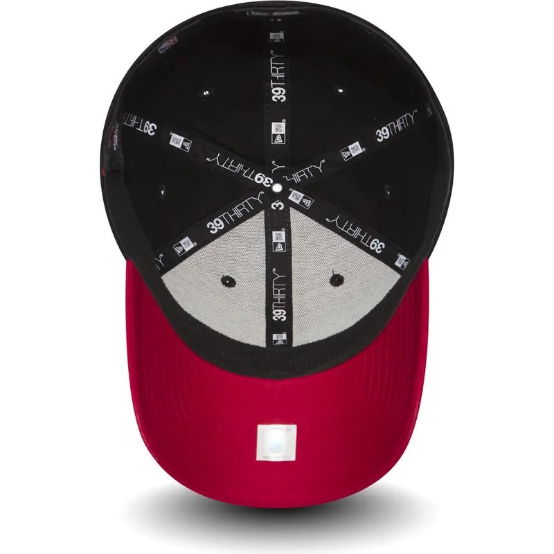 kepsar-curva-svart-justerad-39thirty-black-base-fran-miami-heat-nba-av-new-era