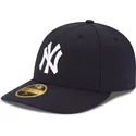 kepsar-curva-marinbla-justerad-59fifty-low-profile-authentic-fran-new-york-yankees-mlb-av-new-era