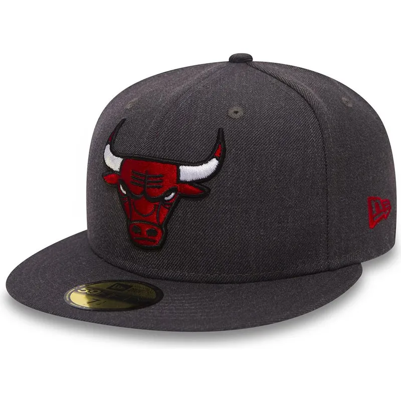 kepsar-plana-svart-justerad-59fifty-heather-fran-chicago-bulls-nba-av-new-era