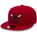kepsar-plana-rod-justerad-59fifty-chain-stitch-fran-chicago-bulls-nba-av-new-era