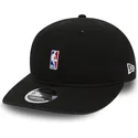 new-era-9fifty-low-profile-logo-nba-justerbar-svart-bojd-keps-for-barn