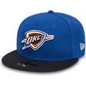 oklahoma-city-thunder-nba-new-era-59fifty-bla-och-svart-justerbar-flat-keps