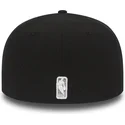 san-antonio-spurs-nba-svart-och-gra-justerbar-59fifty-flat-keps-fran-new-era