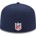 chicago-bears-nfl-59fifty-on-field-marinbla-justerbar-flat-keps-fran-new-era