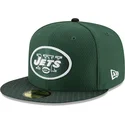 new-era-new-york-jets-nfl-59fifty-sideline-gron-anpassad-platt-keps