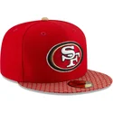 kepsar-plana-rod-justerad-59fifty-sideline-fran-san-francisco-49ers-nfl-av-new-era