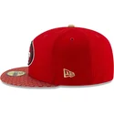 kepsar-plana-rod-justerad-59fifty-sideline-fran-san-francisco-49ers-nfl-av-new-era