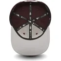 atlanta-braves-mlb-new-era-9fifty-seasonal-heather-rod-och-gra-platt-skarm-snapback-keps