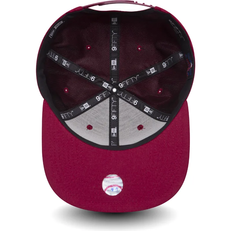 kepsar-plana-rod-snapback-9fifty-nano-ripstop-fran-boston-red-sox-mlb-av-new-era
