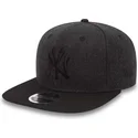 new-era-new-york-yankees-mlb-9fifty-seasonal-heather-svart-snapback-plattkeps-med-svart-logotyp