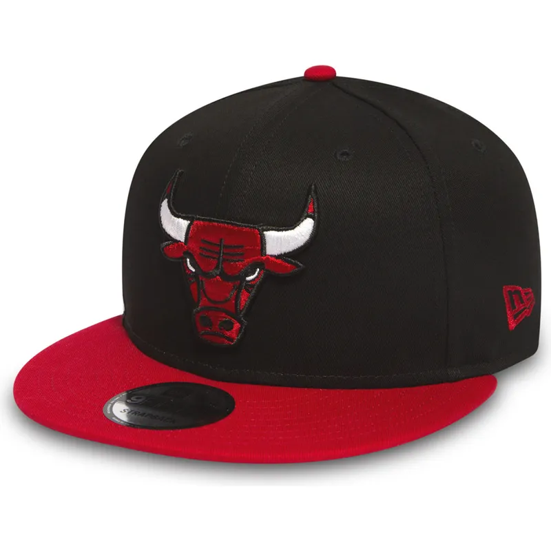 kepsar-plana-svart-snapback-9fifty-fran-chicago-bulls-nba-av-new-era