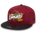 kepsar-plana-rod-snapback-9fifty-fran-cleveland-cavaliers-nba-av-new-era