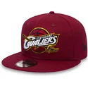 kepsar-plana-rod-snapback-for-barn-9fifty-classic-fran-cleveland-cavaliers-nba-av-new-era