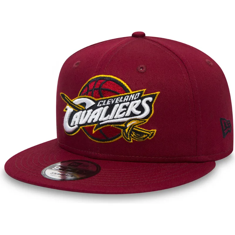kepsar-plana-rod-snapback-for-barn-9fifty-classic-fran-cleveland-cavaliers-nba-av-new-era