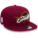 kepsar-plana-rod-snapback-for-barn-9fifty-classic-fran-cleveland-cavaliers-nba-av-new-era