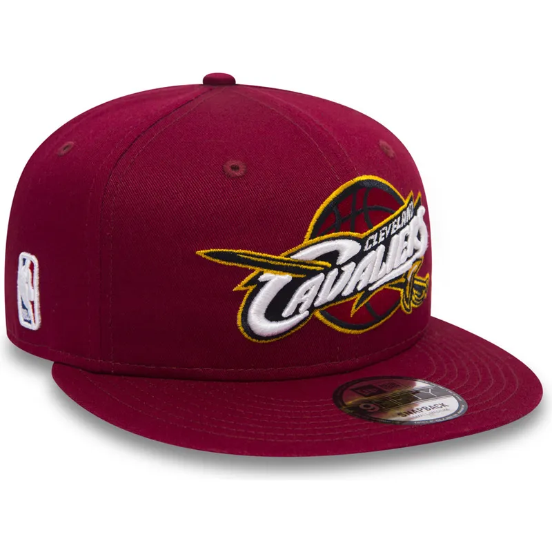 kepsar-plana-rod-snapback-for-barn-9fifty-classic-fran-cleveland-cavaliers-nba-av-new-era