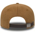 brun-justerbar-flat-keps-9fifty-premium-classic-fran-new-era