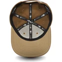 new-era-flat-brim-9fifty-premium-classic-brown-adjustable-cap