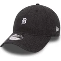 kepsar-curva-svart-justerbart-band-9forty-herringbone-fran-detroit-tigers-mlb-av-new-era