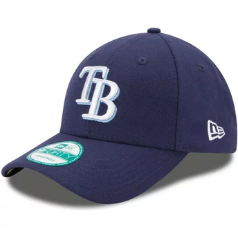 Justerbar marinblå 9FORTY The League-keps från Tampa Bay Rays MLB av New Era