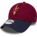 kepsar-curva-rod-justerbart-band-9forty-mesh-fran-cleveland-cavaliers-nba-av-new-era