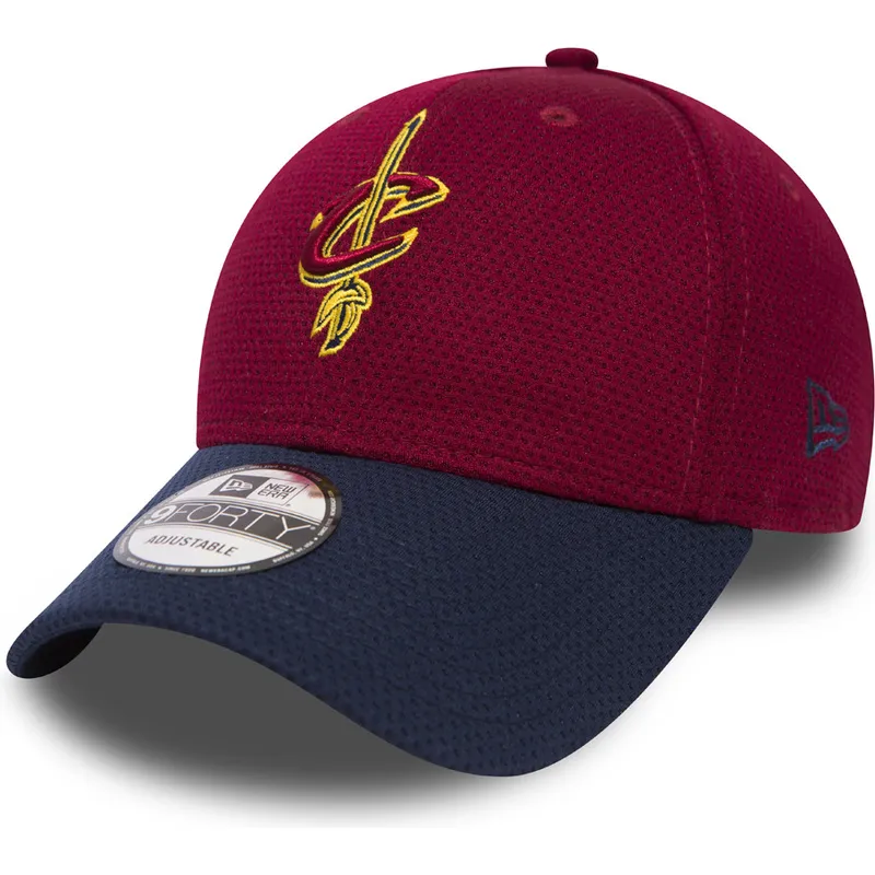 kepsar-curva-rod-justerbart-band-9forty-mesh-fran-cleveland-cavaliers-nba-av-new-era