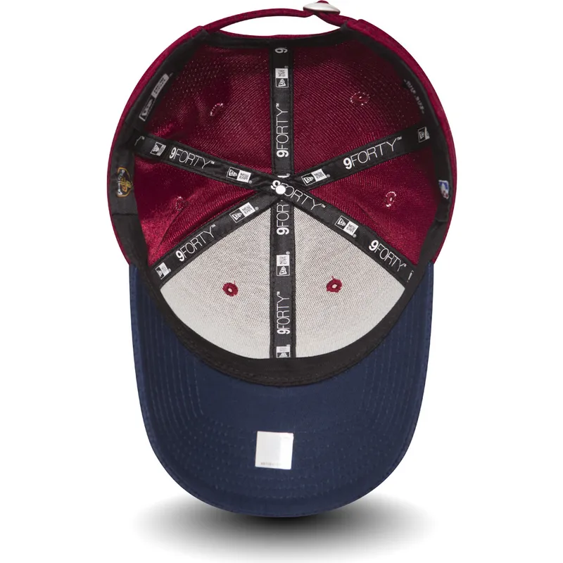kepsar-curva-rod-justerbart-band-9forty-mesh-fran-cleveland-cavaliers-nba-av-new-era